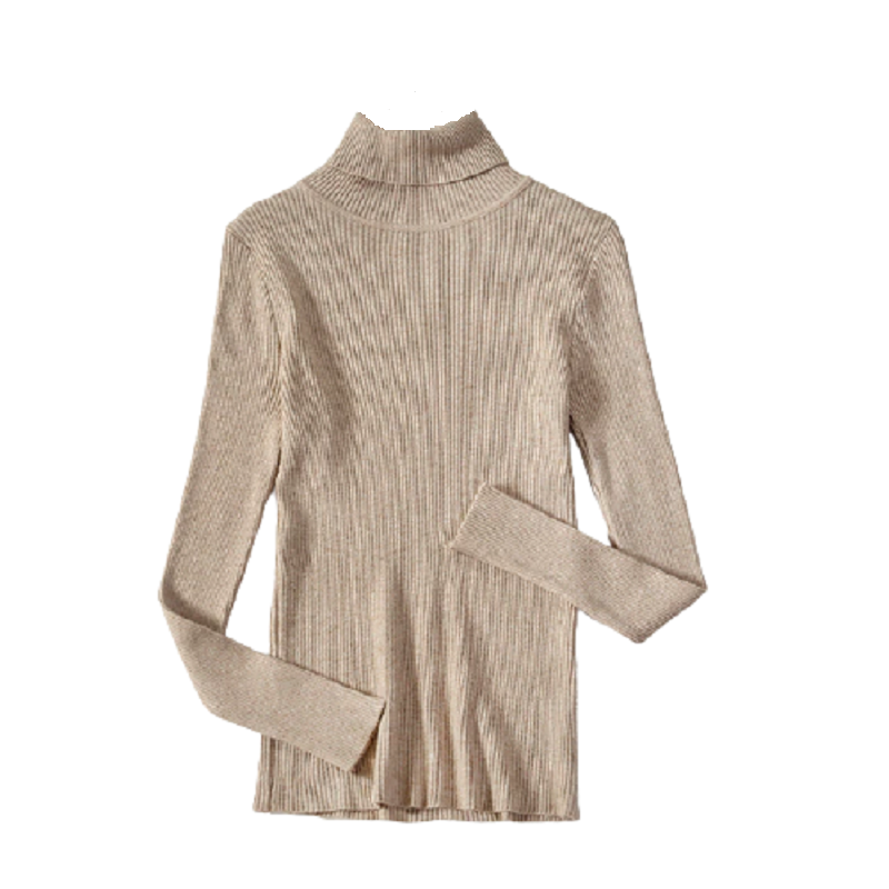 Turtleneck Women Sweaters Jumper Soft Warm Pull