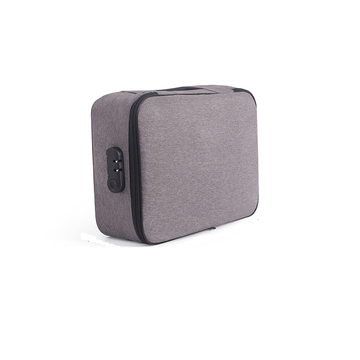 Multi-Layer Document Tickets Storage Bag Travel Briefcase with Lock