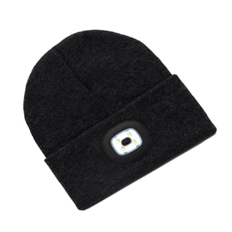 USB Rechargeable LED Beanie-Unisex