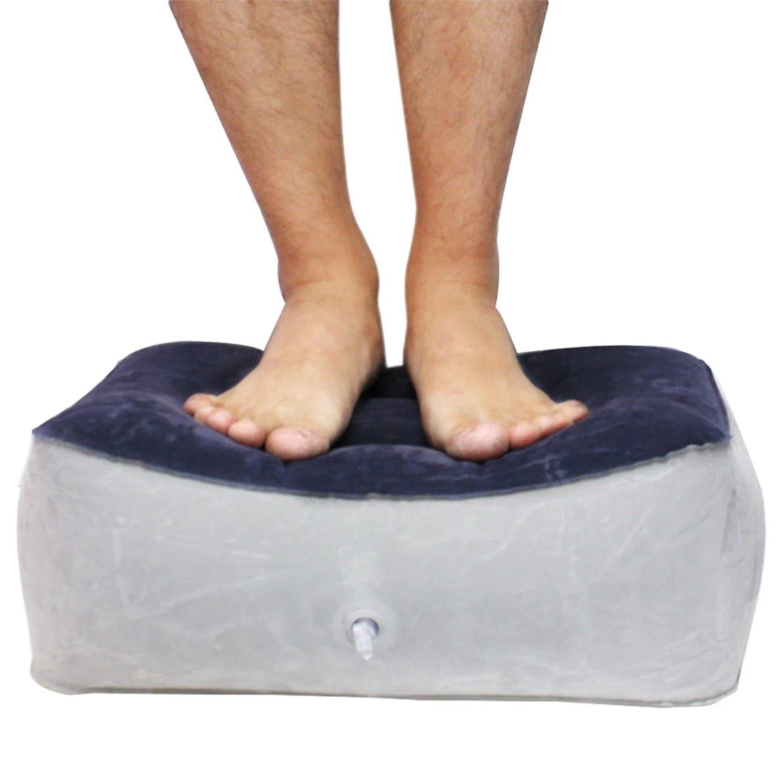Leg Footrest Air Pillow Pad for Travel Office Home