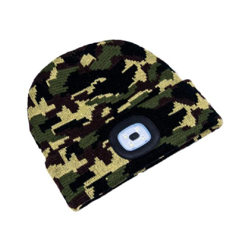 USB Rechargeable LED Beanie-Unisex