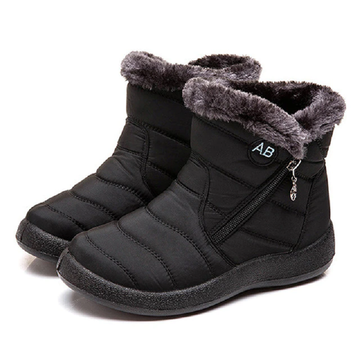 Waterproof Plush Winter Boots