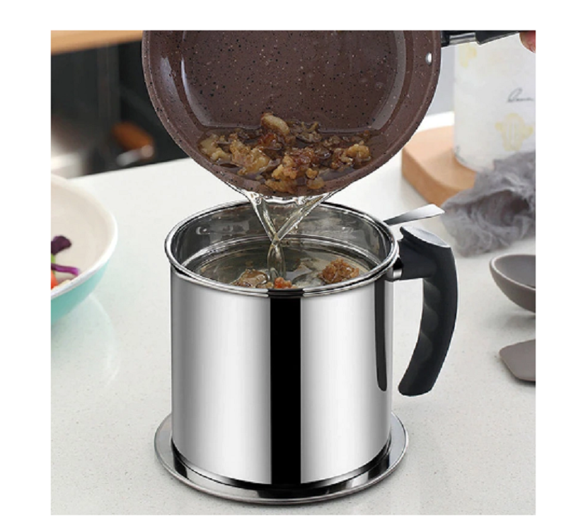 Stainless Steel Oil Filter Pot
