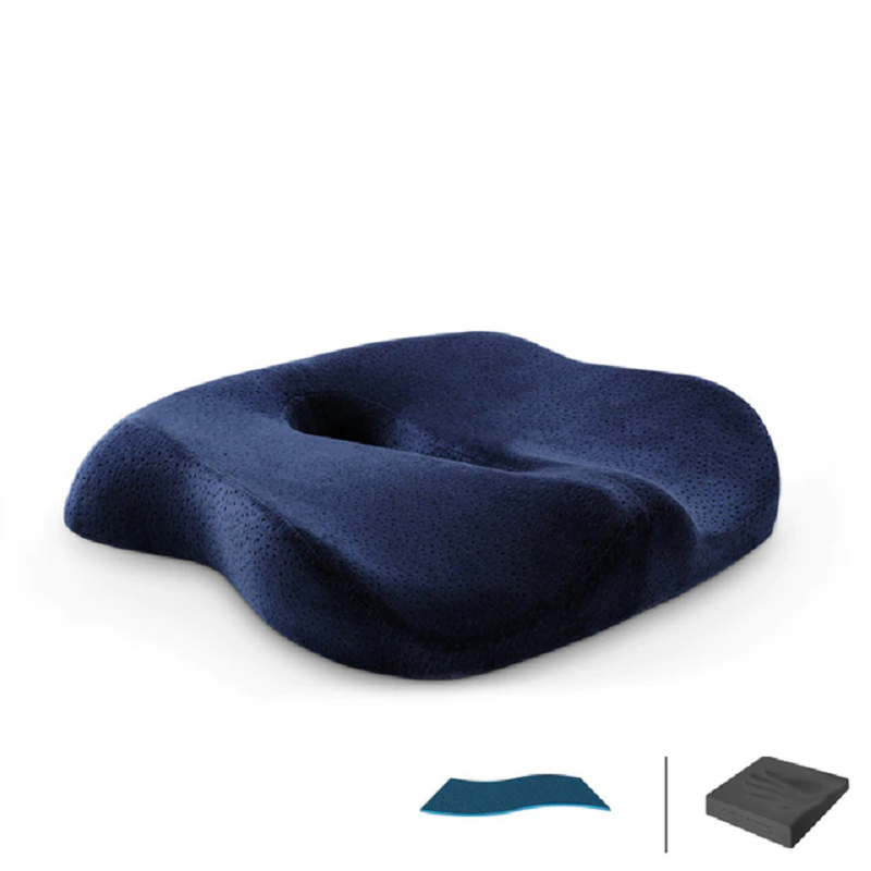 Non-Slip Orthopedic Memory Foam Cushion Office Chair Car Seat