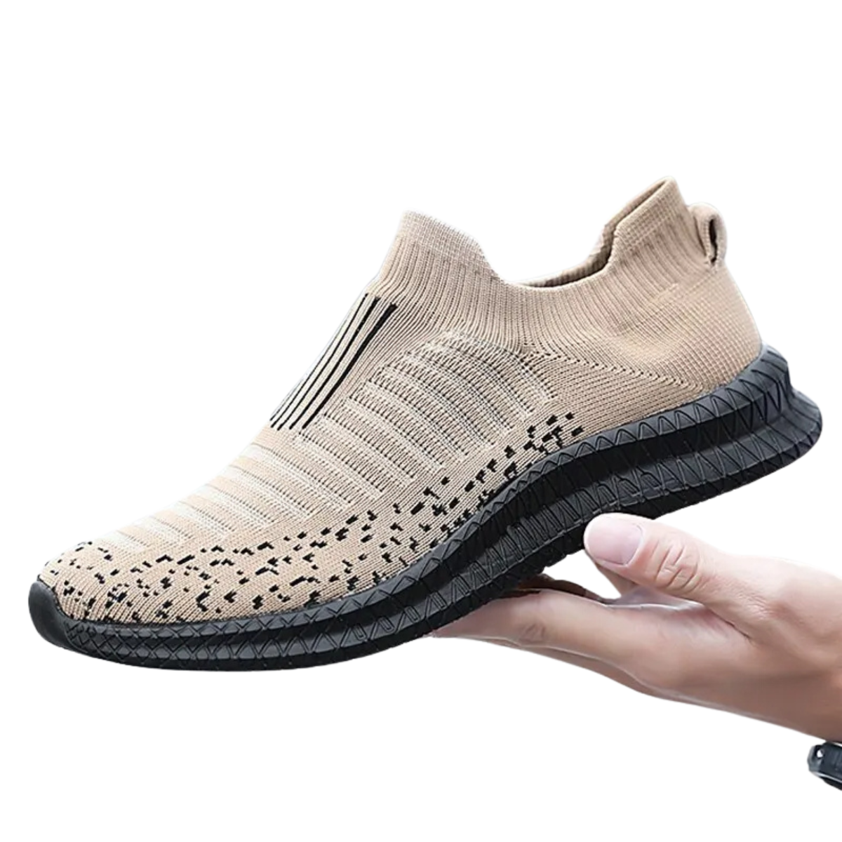 Men's Breathable Walking Sneakers Sock Jogging Shoes