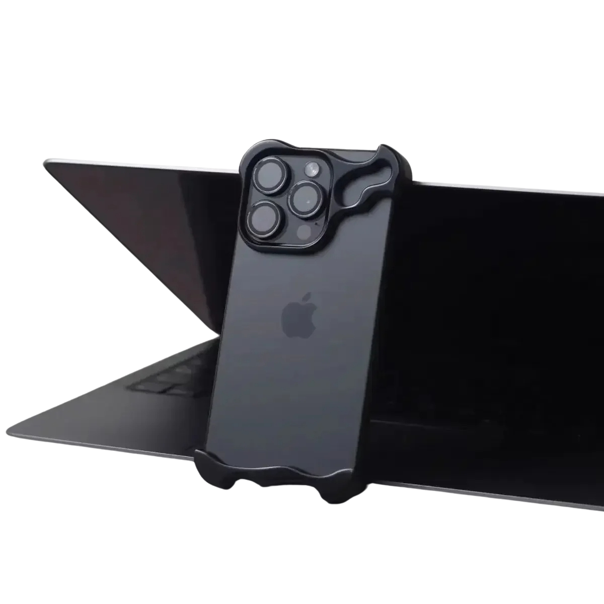 Irregular Aluminum Alloy Bumper Phone Case for iPhone