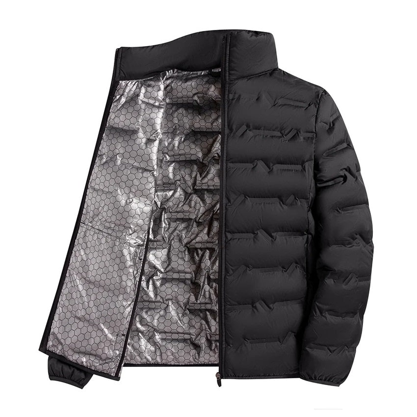Graphene Self-Heating Collar Classical Warm Winter Jackets