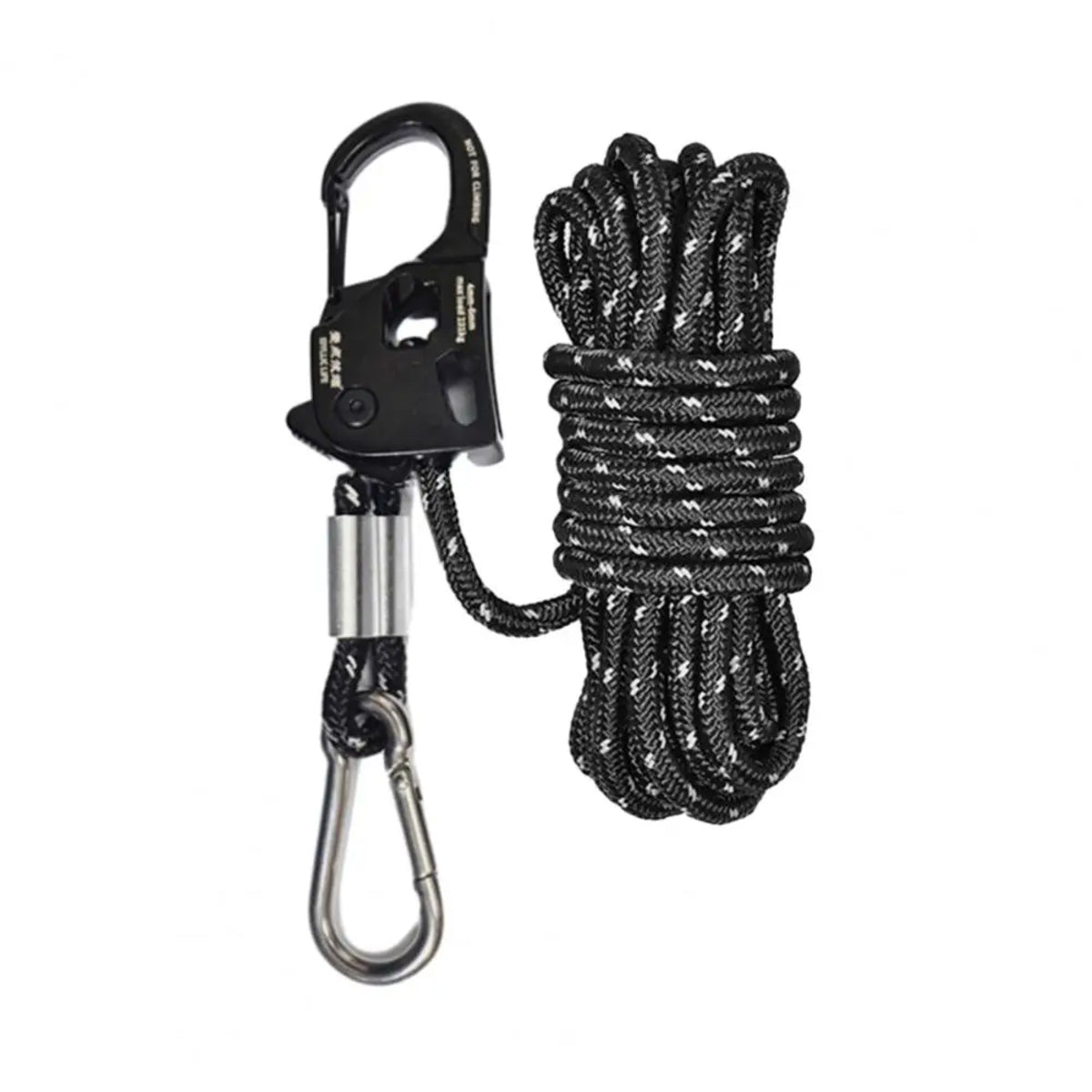 Aluminium Tent Guyline Tensioner Buckle - Heavy-Duty Cord Adjuster