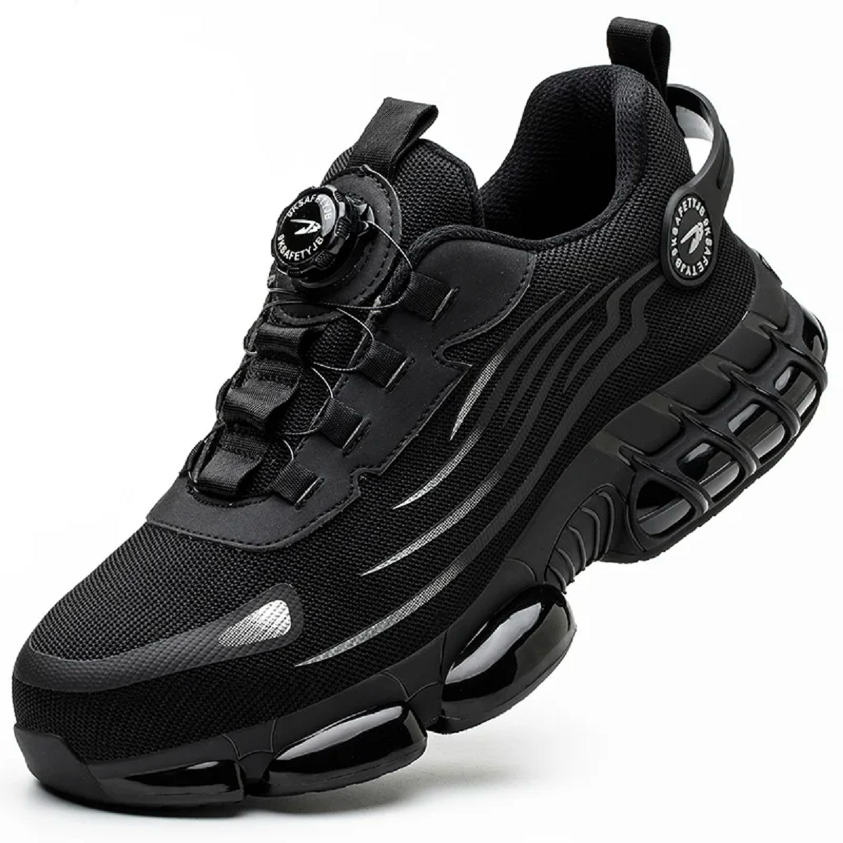 Rotating Button Safety Anti-Smash Anti-Puncture Work Shoes