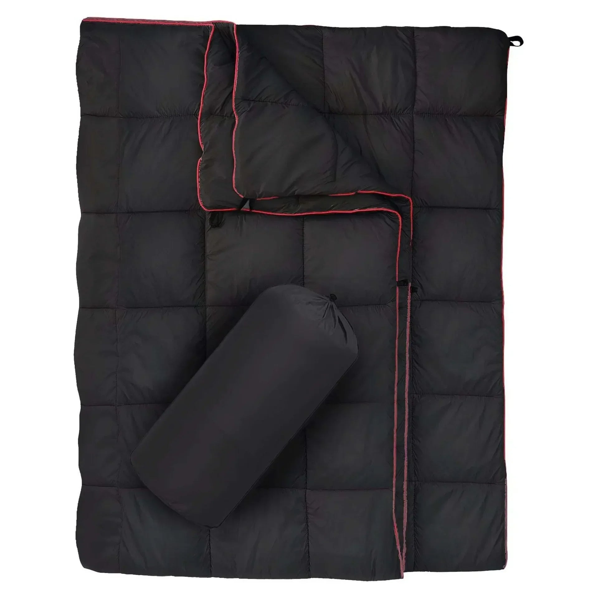Puffy Camping Sleep Pad Thermal Blanket for Cold Weather