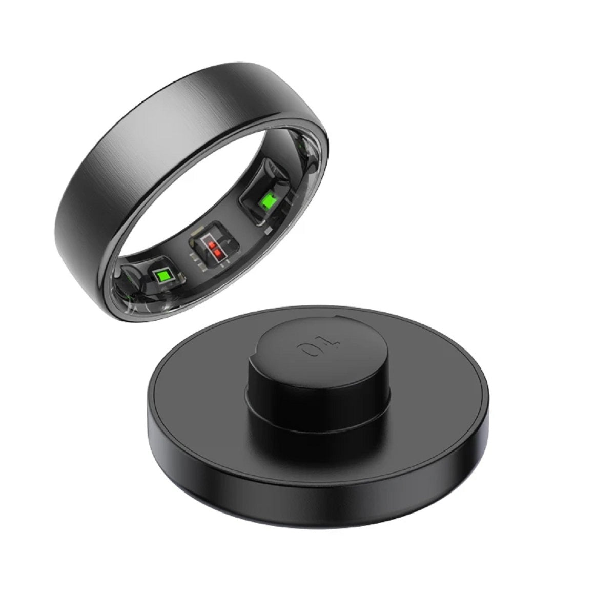 Smart Ring - Health and Sleep Tracker 5 ATM Waterproof Wireless Charging