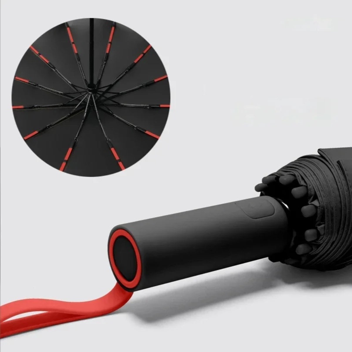 Windproof Automatic Umbrella - 72-Bone Large Folding UV Rain Protection
