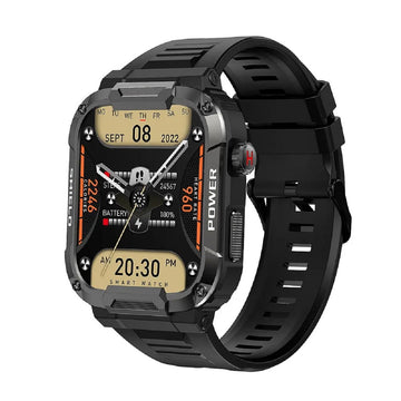 Men's 1.85" Military Smartwatch - Bluetooth Call IP68 Waterproof Fitness Watch