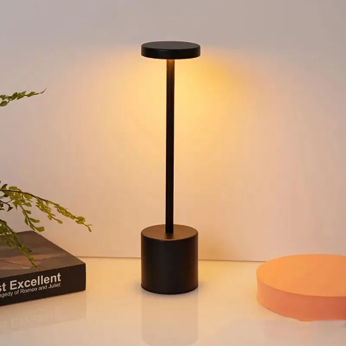 LED Touch Sensor Metal Desk Lamp