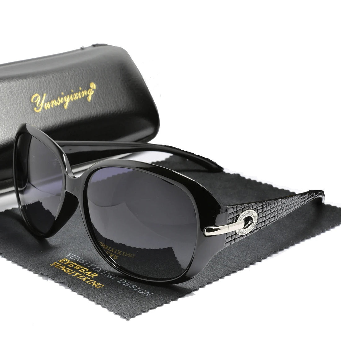 Women's Polarized Sunglasses - Vintage Big Frame Fashion Designer Shades