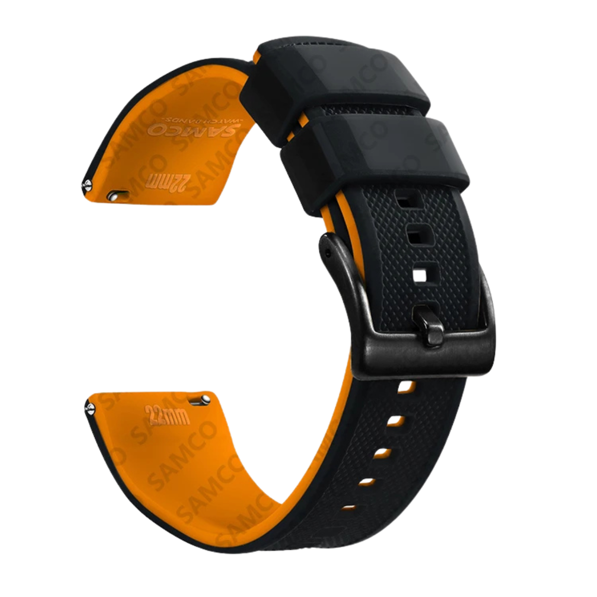 Premium Quick-Release Silicone Watch Band - Universal Replacement Strap