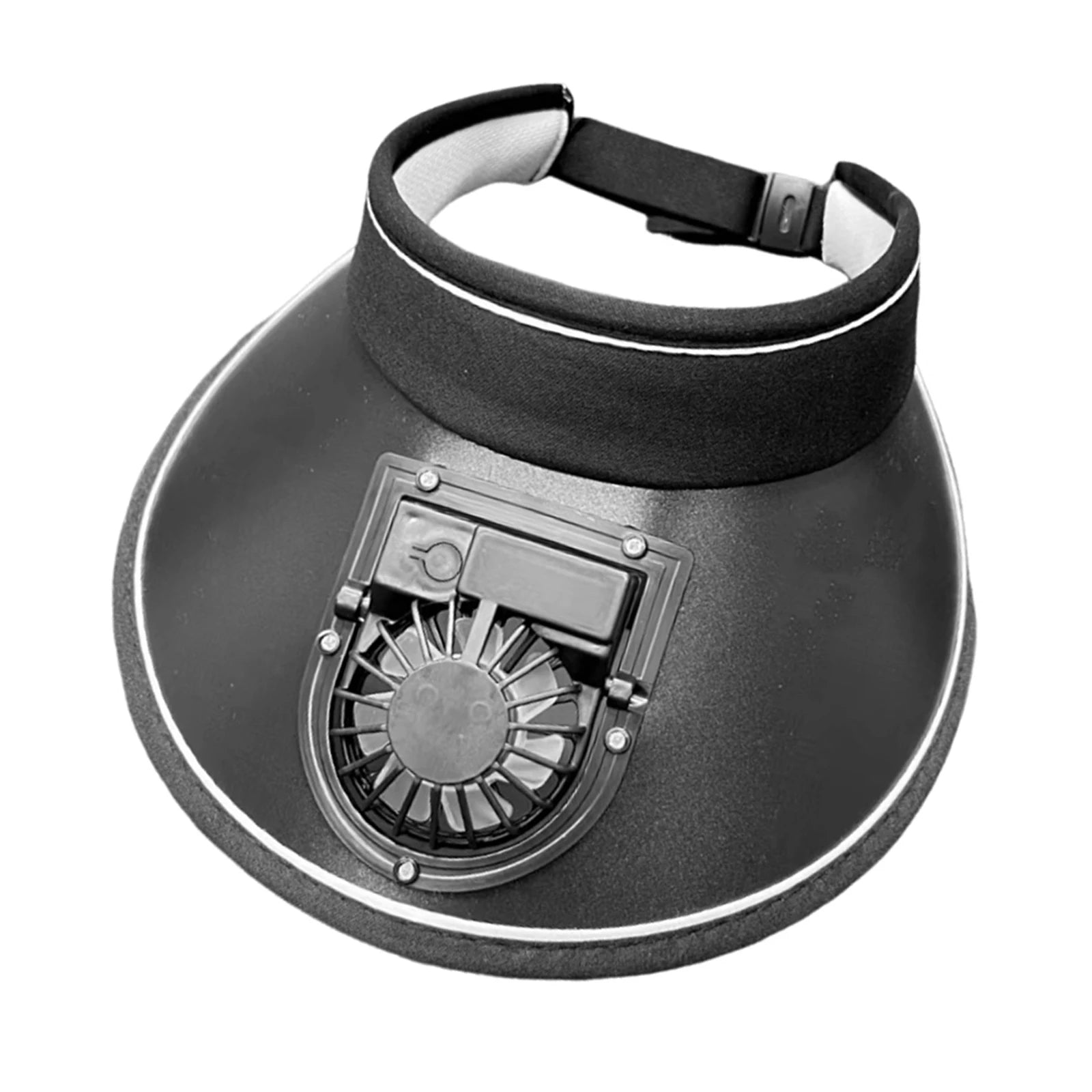 USB Fan Sun Hat - Summer Visor with Large Brim and UV Protection