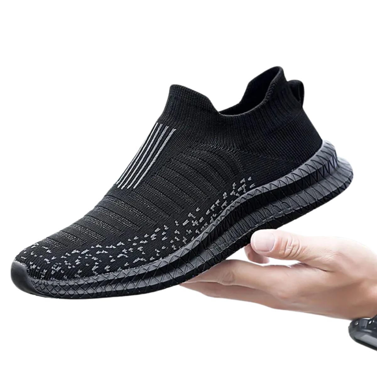 Men's Breathable Walking Sneakers Sock Jogging Shoes