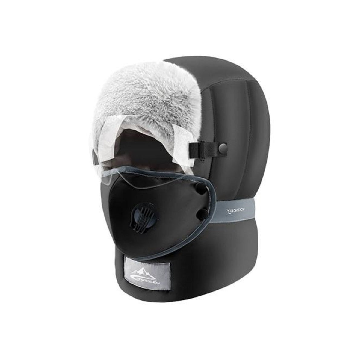 Thermal Thick Ski Cap Full Cover Balaclava with Glasses Mask