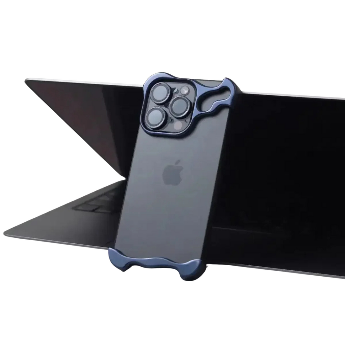 Irregular Aluminum Alloy Bumper Phone Case for iPhone