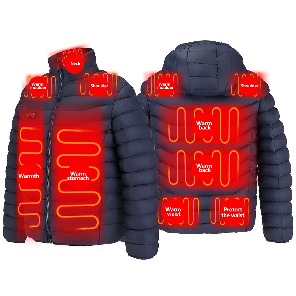 Men & Women Heated Jacket Electric Thermal Coat Winter Vest
