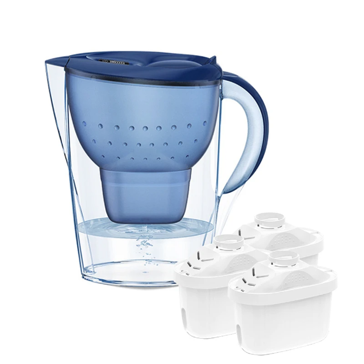 3.7 qt Alkaline Water Filter Pitcher Kettle Device