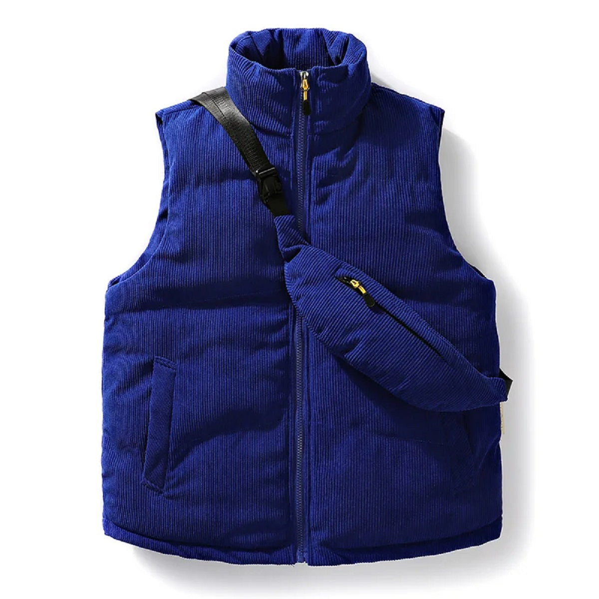 Warm Sleeveless Waistcoat Casual All-Match Vests Jacket for Men