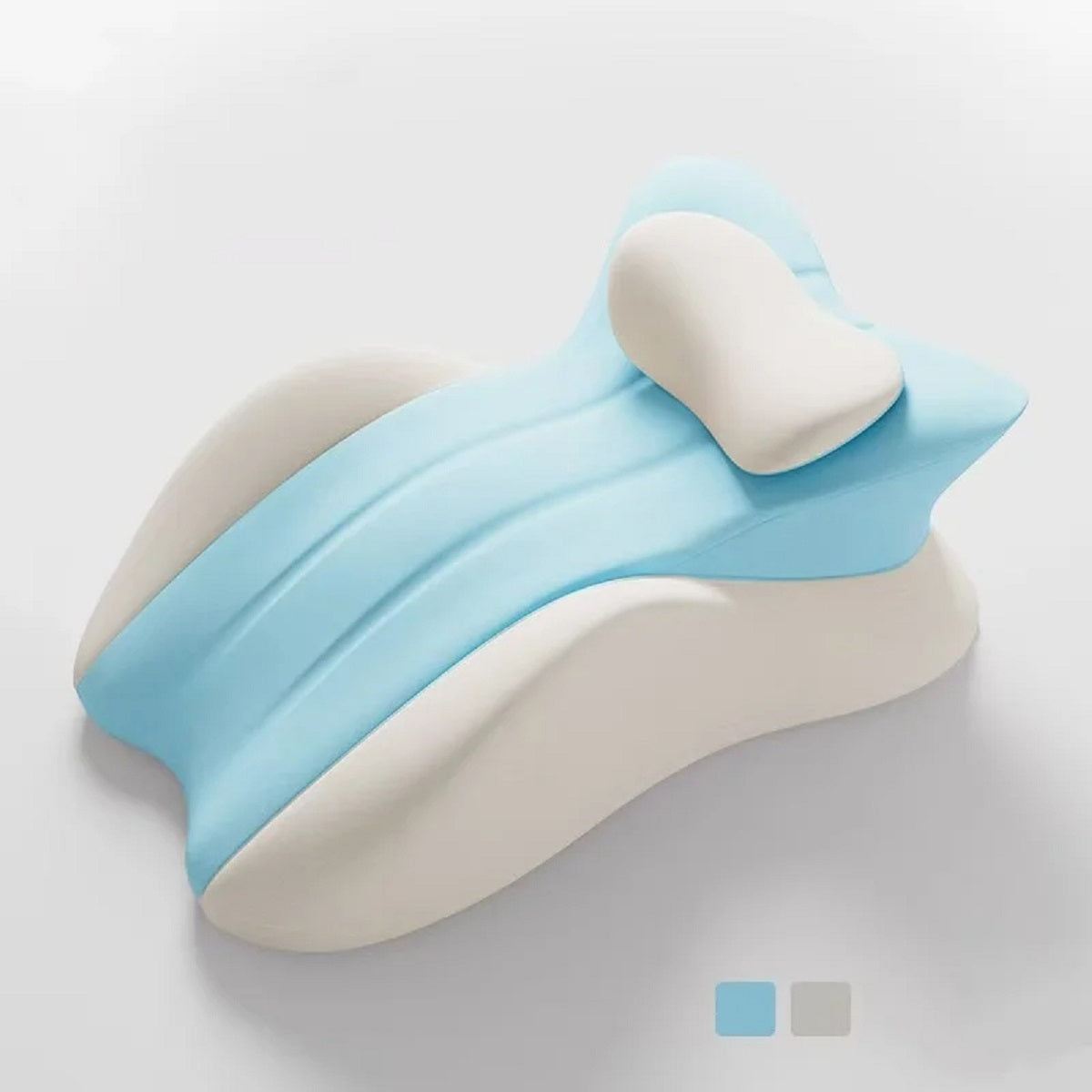 Ergonomic Bed Lie Memory Foam Cushion Body Relaxation Pillow