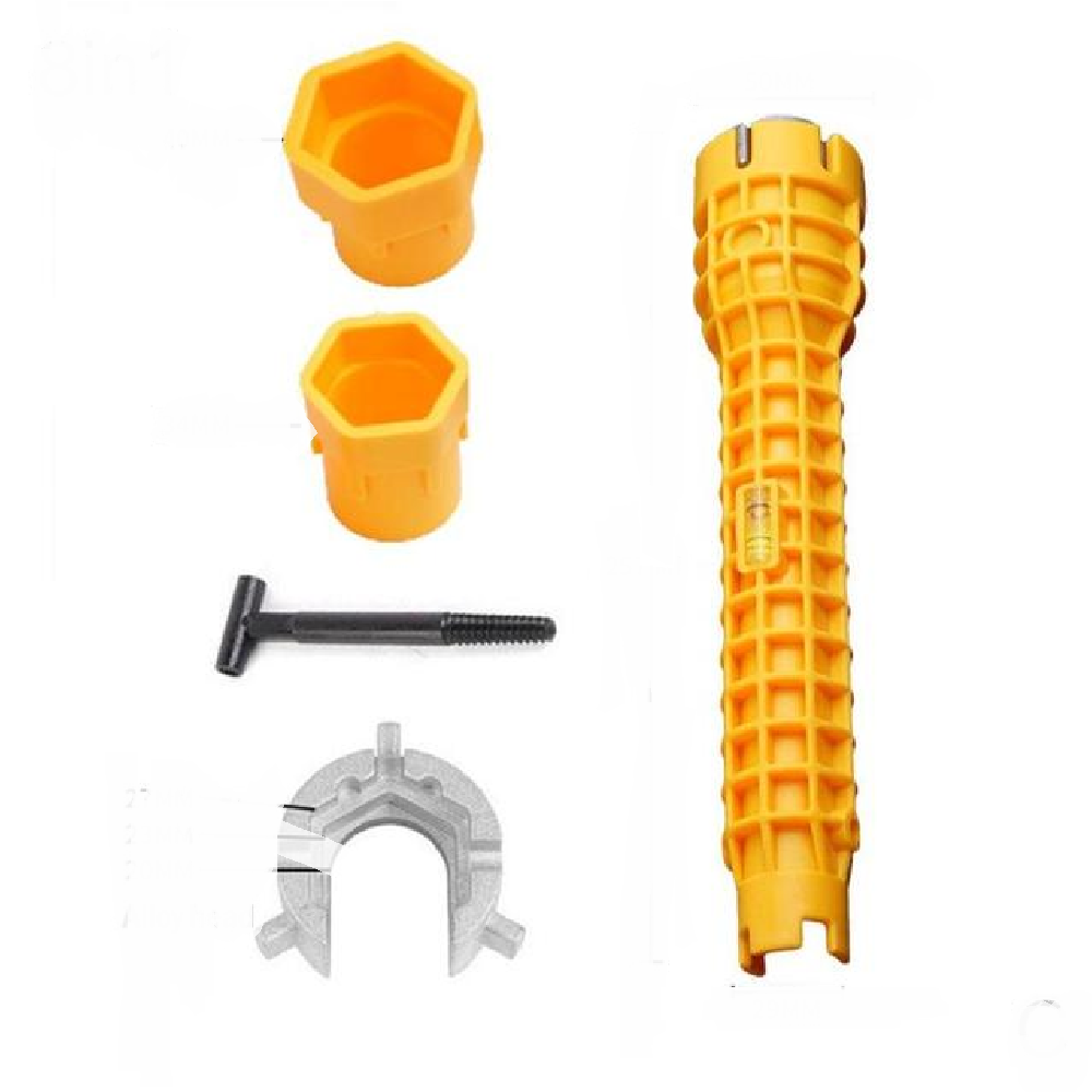 8 in 1 Anti-Slip Kitchen Repair Plumbing Tool