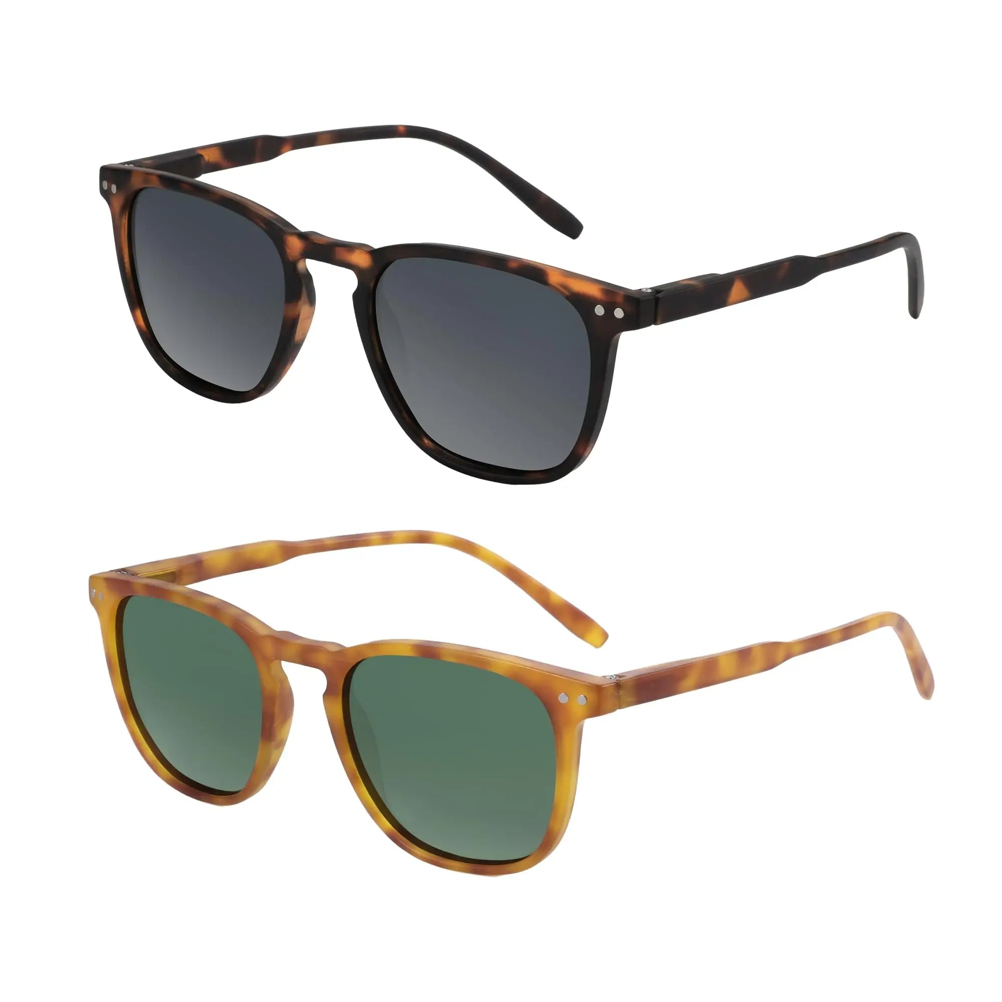 Vintage Retro Round Polarized Sunglasses for Men and Women