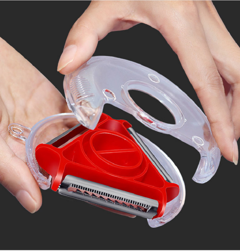 3 in 1 Trio Peeler Slicer Stainless Steel Kitchen Tool
