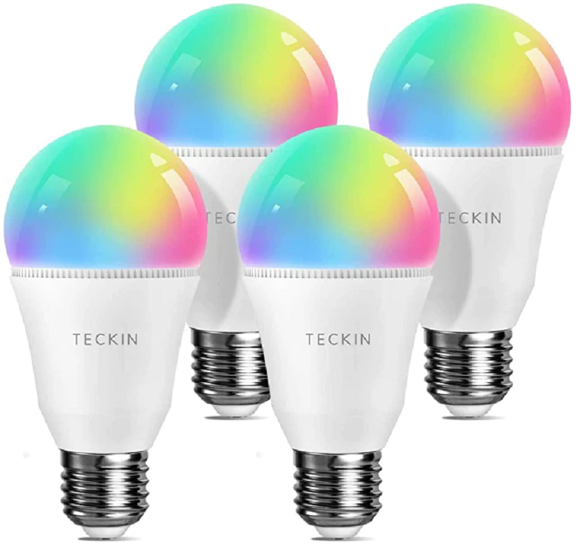 WiFi RGB LED Smart Bulb Voice Remote Control