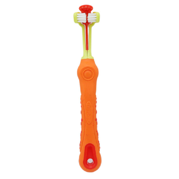 Three Sided Pet Toothbrush Dog Brush Tartar Teeth Care