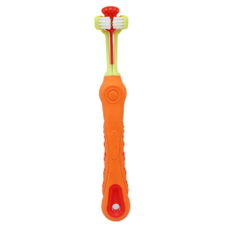Three Sided Pet Toothbrush Dog Brush Tartar Teeth Care