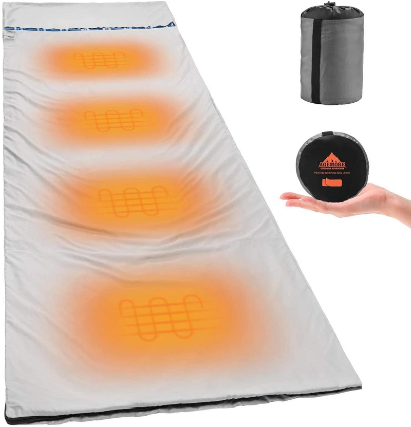 Heating Sleeping Bags Liner Ultralight Outdoor Camping