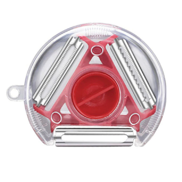 3 in 1 Trio Peeler Slicer Stainless Steel Kitchen Tool