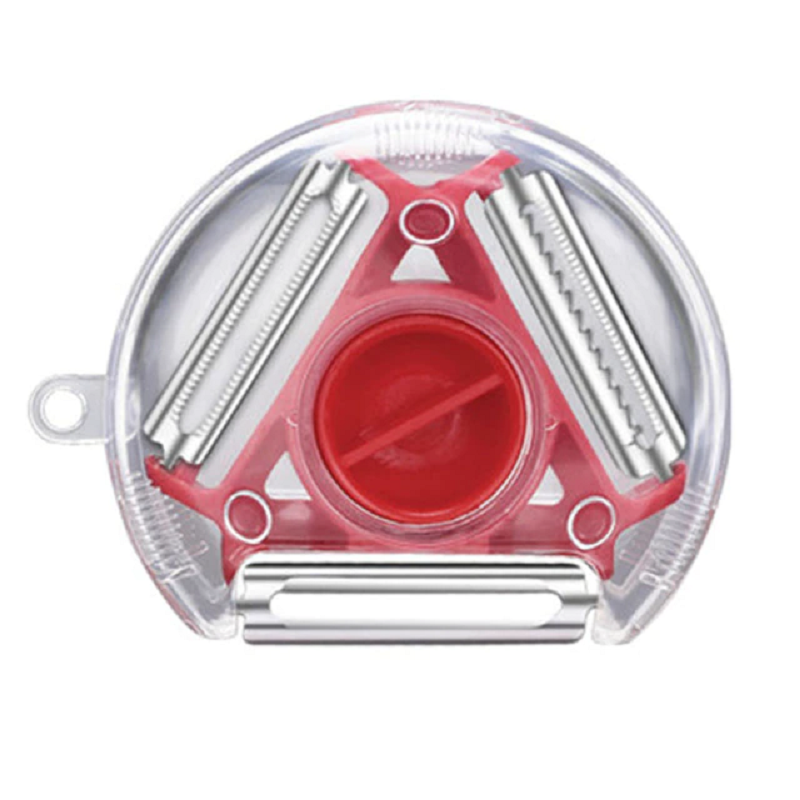 3 in 1 Trio Peeler Slicer Stainless Steel Kitchen Tool