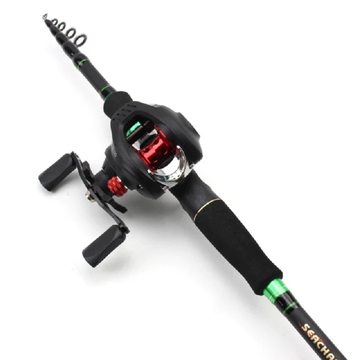 Carbon Lure Fishing Rod with Reel Casting