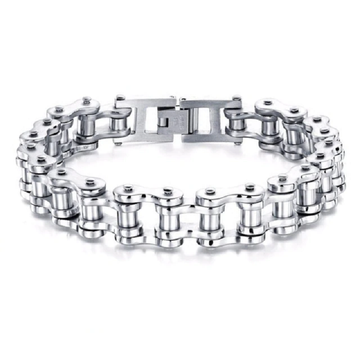 Men's Stainless Steel Biker Chain Bracelet
