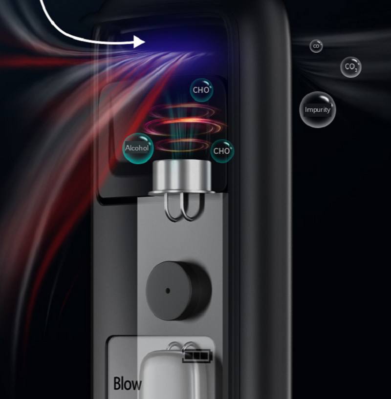 Portable Non-Contact Alcohol Tester Breathalyzer
