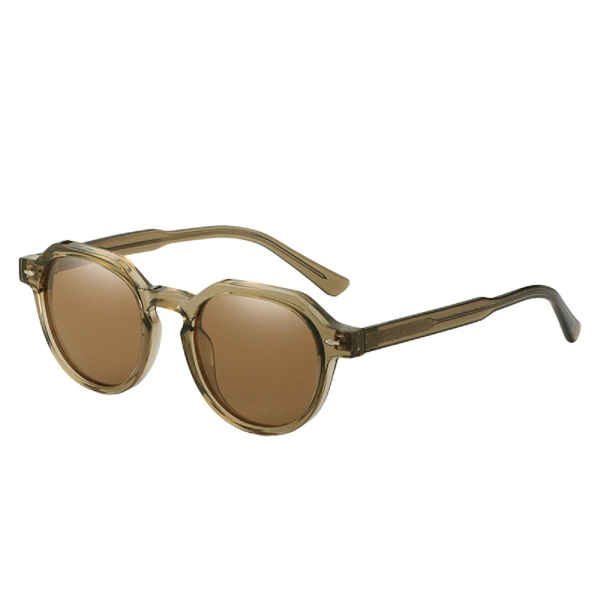 Vintage Polarized Acetate Sunglasses - Protection Eyewear for Men and Women