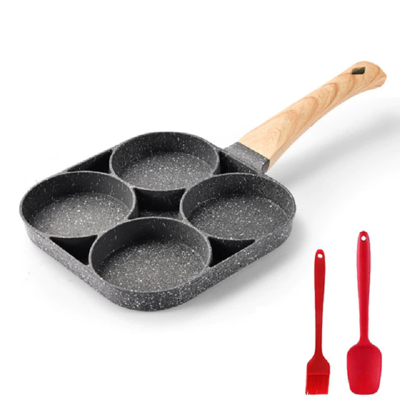 4-Cup Nonstick Egg Frying Pan