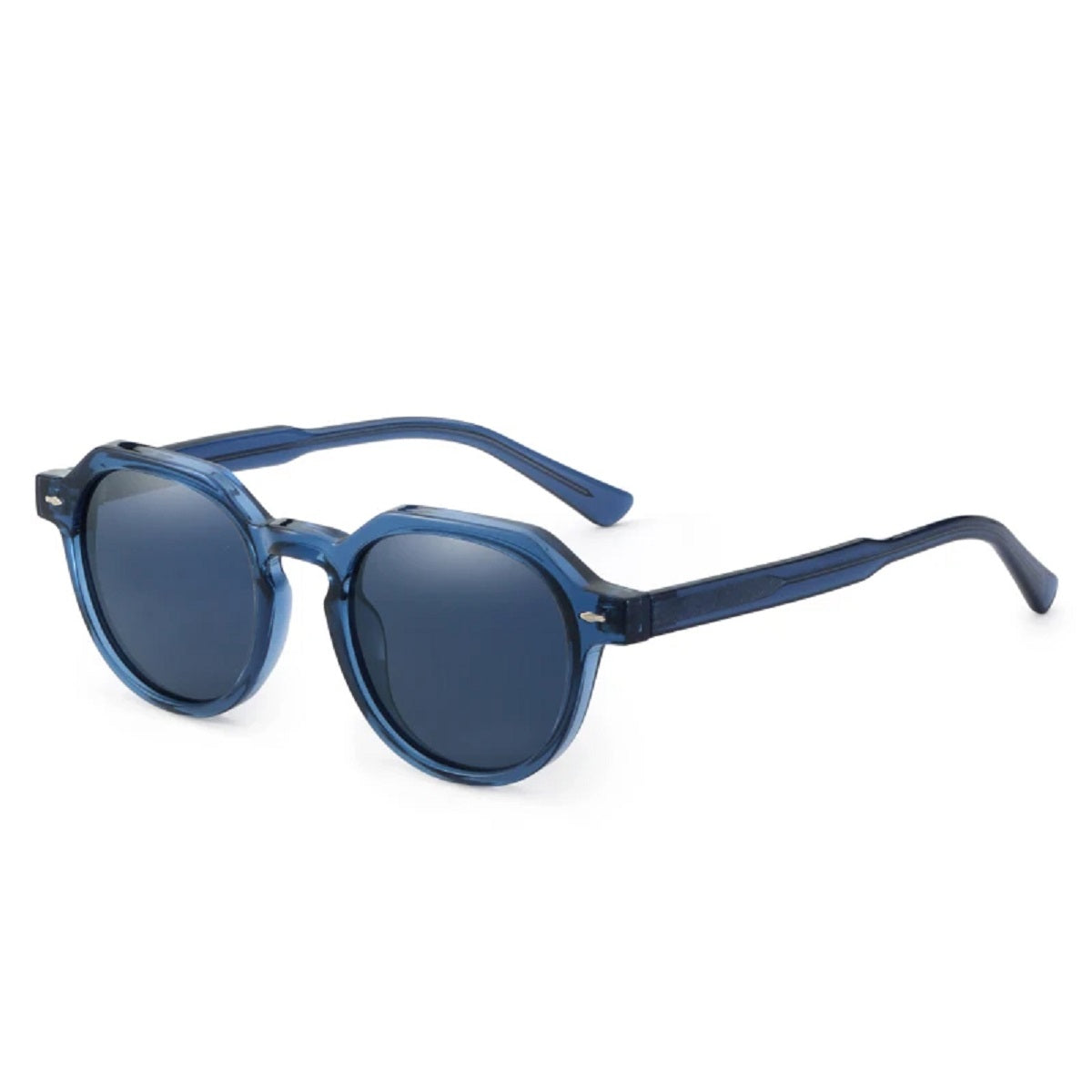 Vintage Polarized Acetate Sunglasses - Protection Eyewear for Men and Women