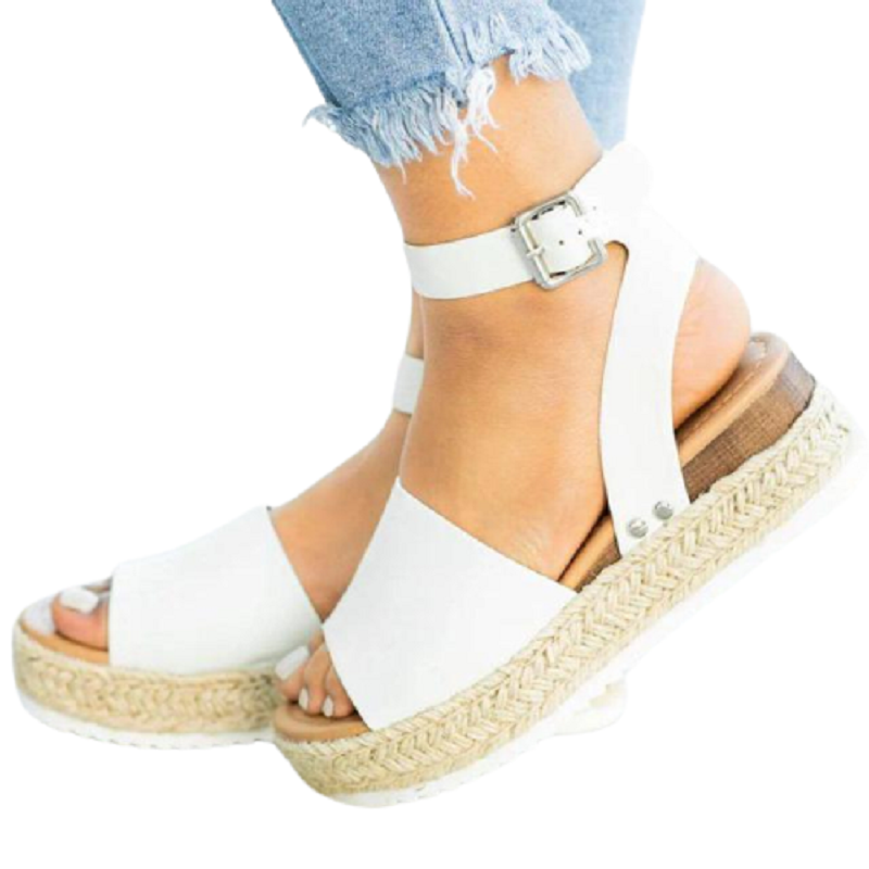 Women's Strap Buckle Platform Sandals