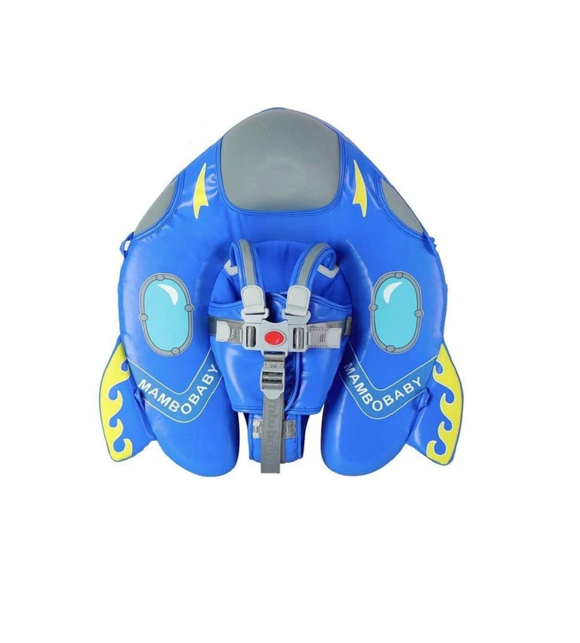Baby Shark Swim Float with Canopy Solid Pool Infant Trainer
