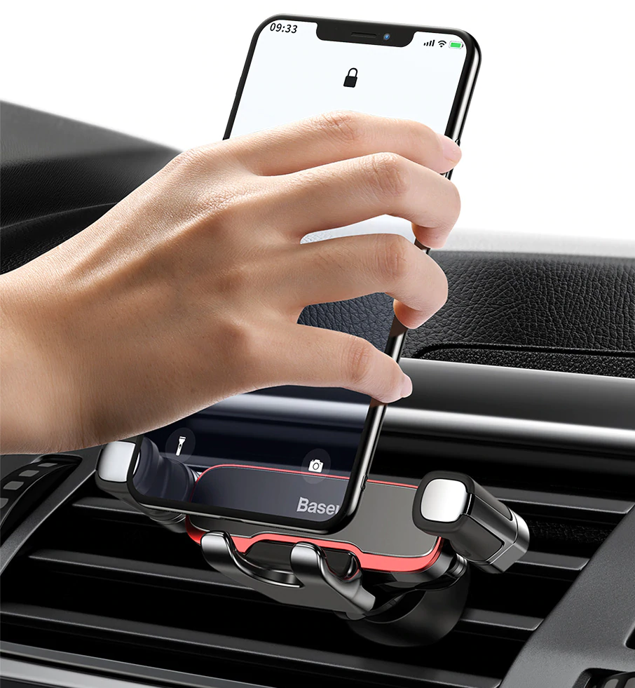 Car Phone Holder Metal Auto Air Outlet