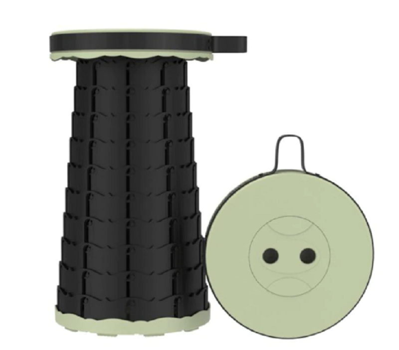 Upgraded Retractable Folding Stool