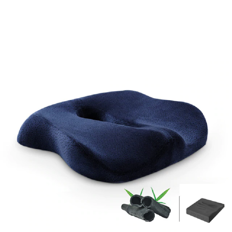Non-Slip Orthopedic Memory Foam Cushion Office Chair Car Seat