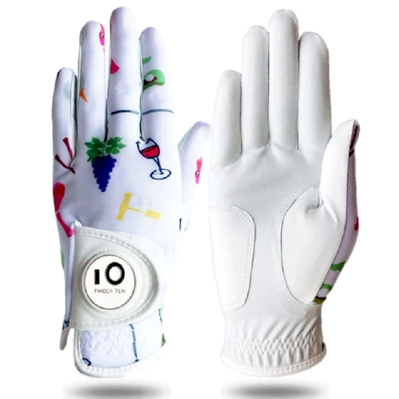 Printed Premium Women's Golf Gloves