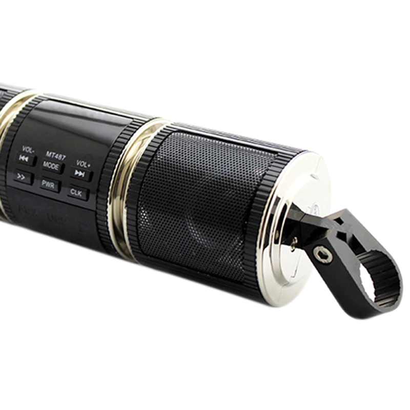 Bluetooth Motorcycle Handlebar Audio Amplifier Stereo Speaker